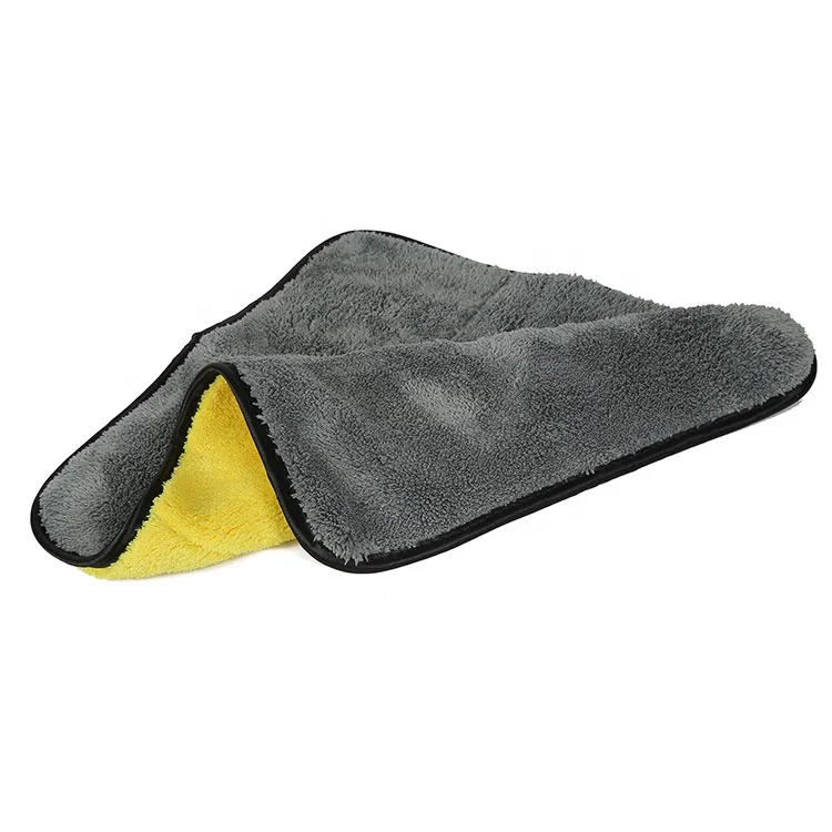 Сделанная на заказ Высококачественная Коралловая бархатная двухсторонняя ткань из микрофибры для автомобиля г/кв.