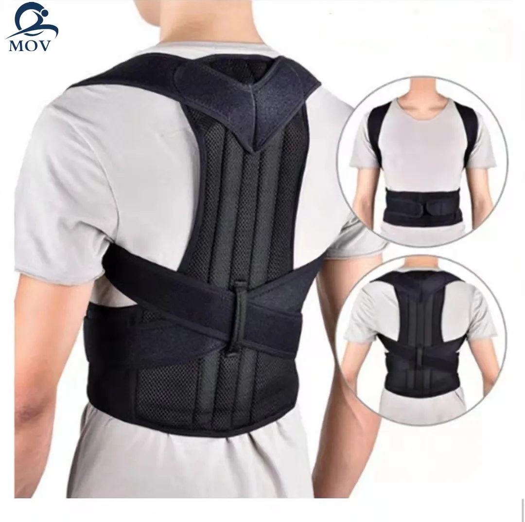 Adjustable back support brace belt shoulder Posture Corrector