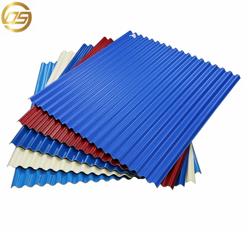 Factory Price Prepainted Color Coated Galvanized Corrugated Roofing Sheet Steel Price Price Types of Iron Sheets