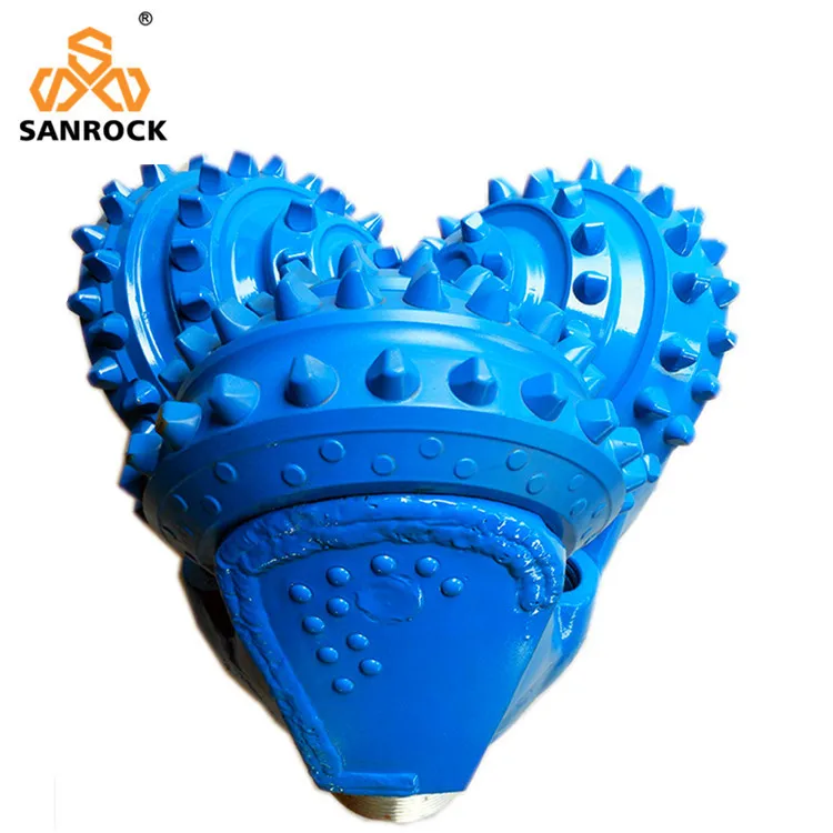 6 inch Tricone hard rock drill bit oil water gas well drilling equipment API