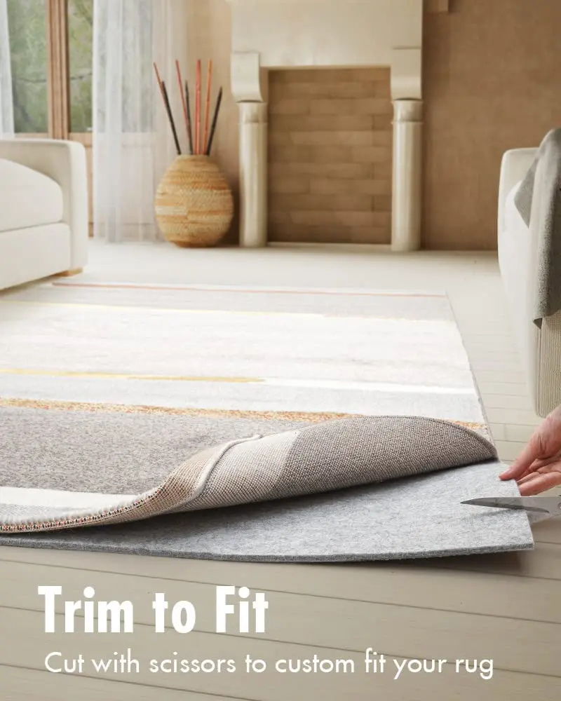 eco-friendly Carpet Pads For Area Rugs felt non slip rug pad