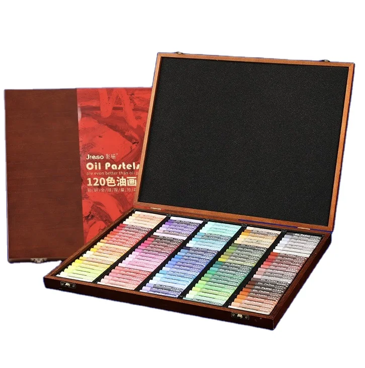 Hot sale Bulk Crayons Wax for Children Washable stationery Professional colored oil painting fancy crayon box