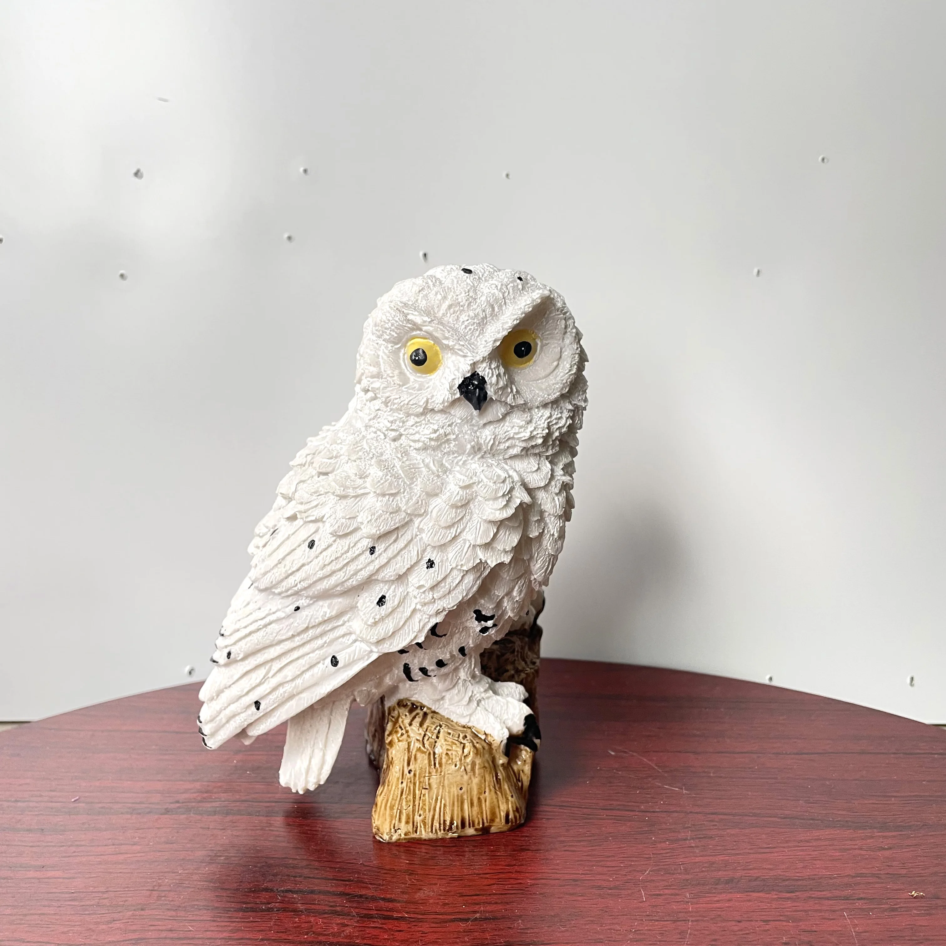 Украшения для сада полимерные поделки статуя совы украшение