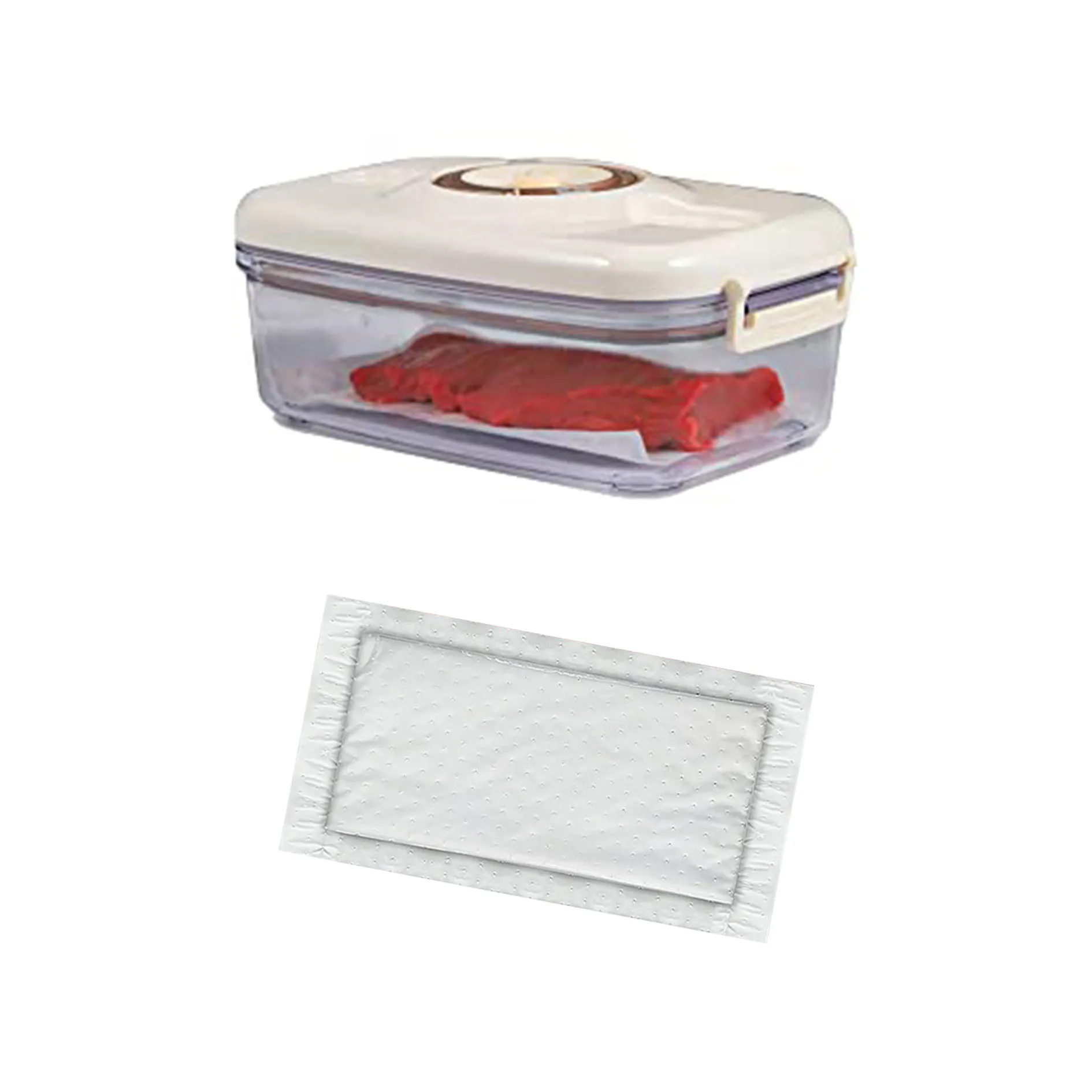 Eco-friendly Disposable Food Absorbent Food Pad Environmental Products for Meat Fish Poultry