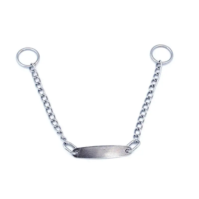 Choke chain Metal Snake Chain Pet Show Slip Collar Choker for Training Walking