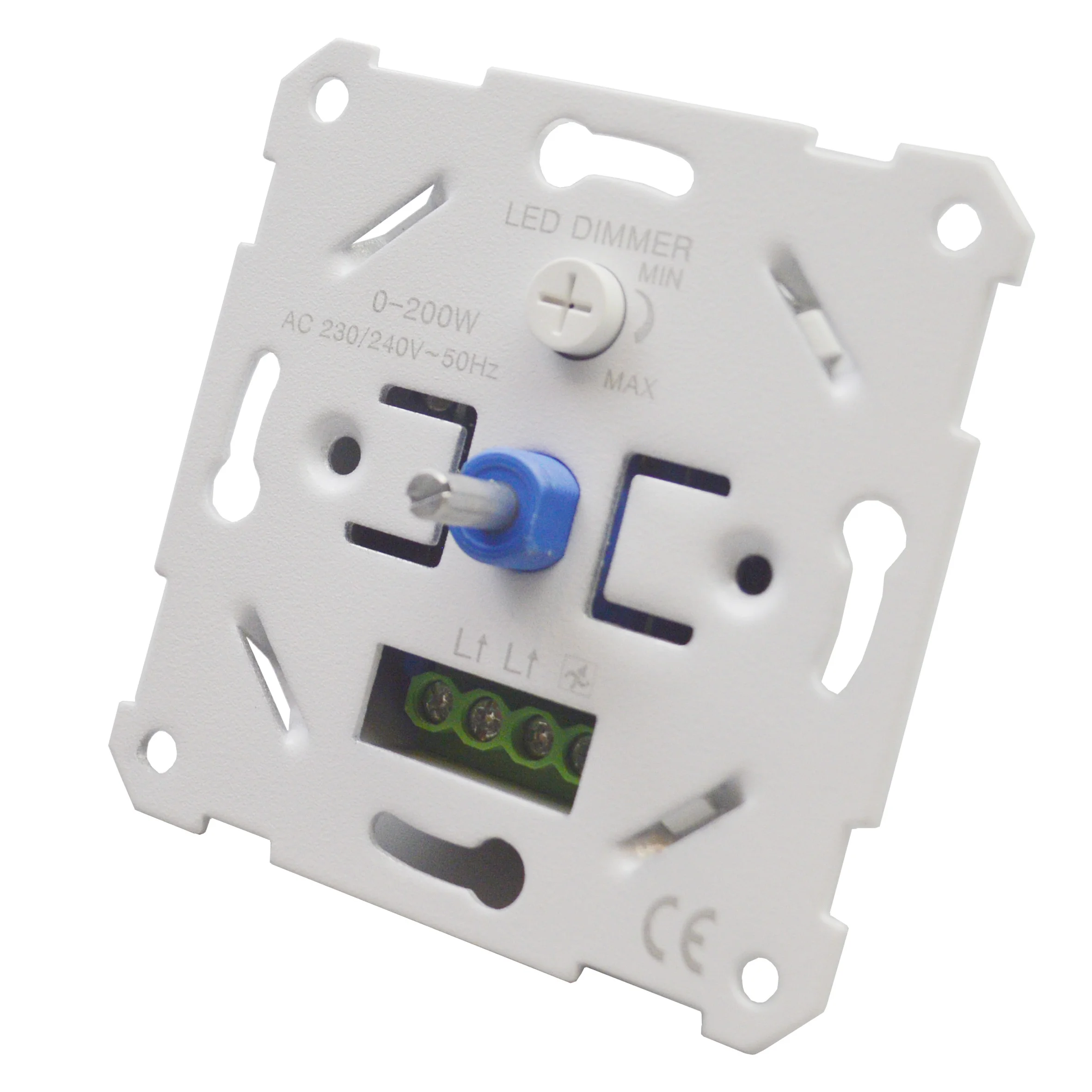 trailing edge dimmer 200W Nordic Europe standard 200-240V LED dimmer switch home wall dimmer for led light