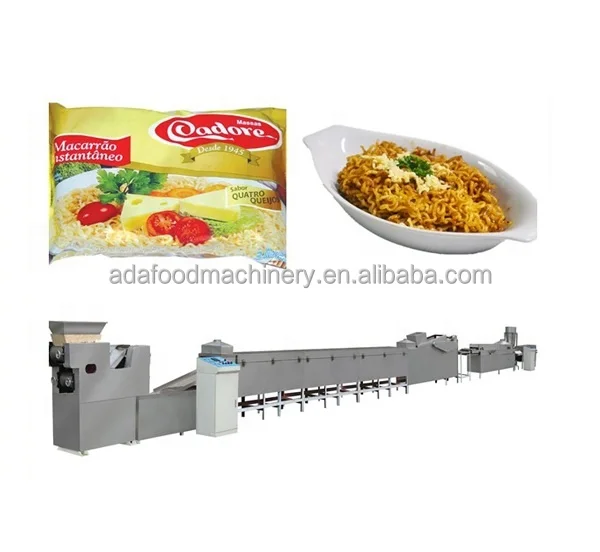 Ada Apply To Factory Maggie Fried Instant Noodle Samyang Noodles Production Line