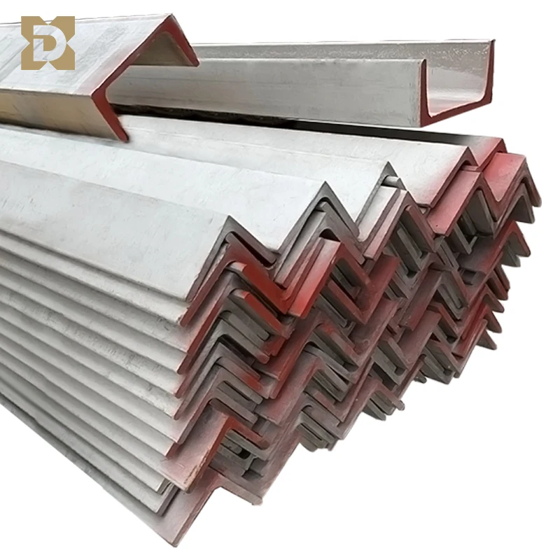Hot Rolled Stainless Steel Angle Bars AISI 201 316L 904L 310S Solid Equal Unequal Angle Steel Bar