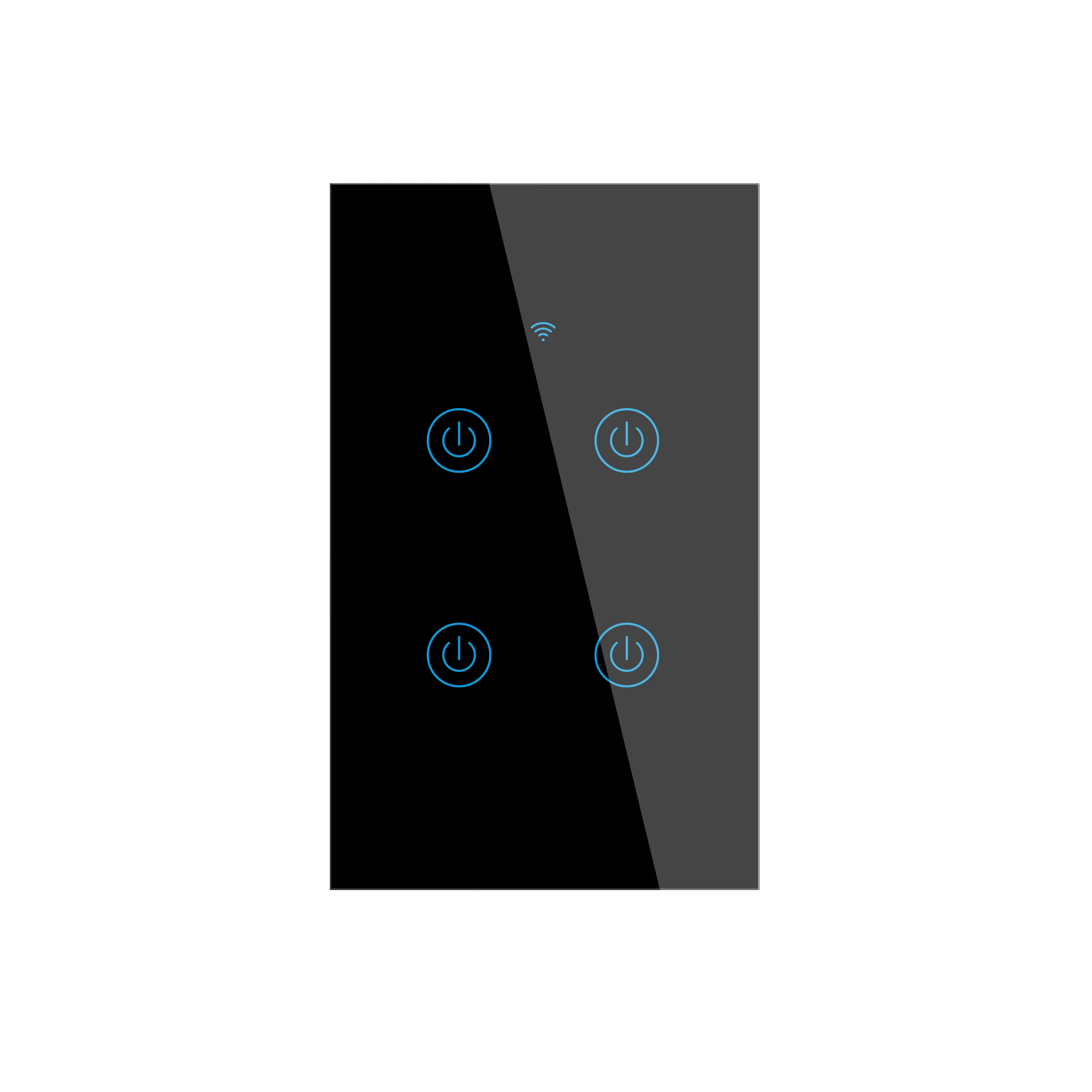 US Standard Wireless Tuya Wifi Wall Touch Smart Light Switch