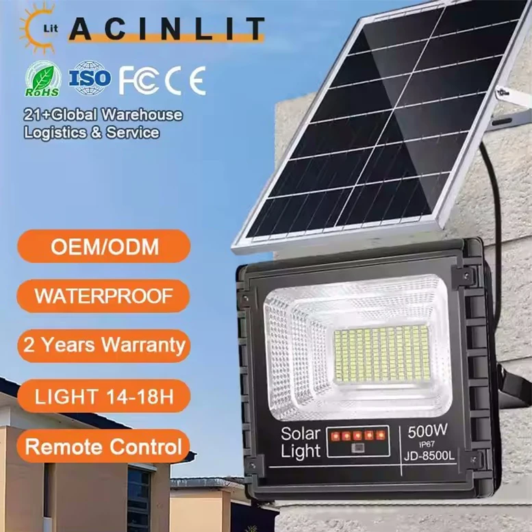 Sport Field LED Floodlight IP67 Solar LED Flood Lamp City Light 100 200w 300w 400w Solar Sky Type Clamp Light 8000lm Flood Light