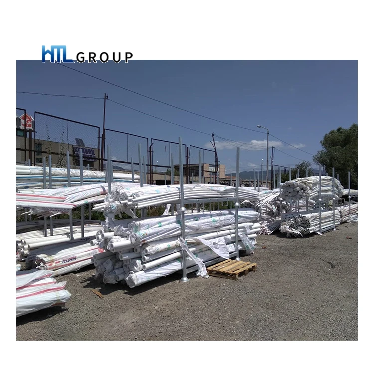 Powder coating removable transport stackable strong durable steel stacker pallet