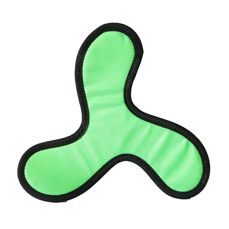 Pets Toys Dog Flying Disk Toy Outdoor Interactive Training Throw Game Bite Resistant Oxford Cloth Flying Disk Sports Toys