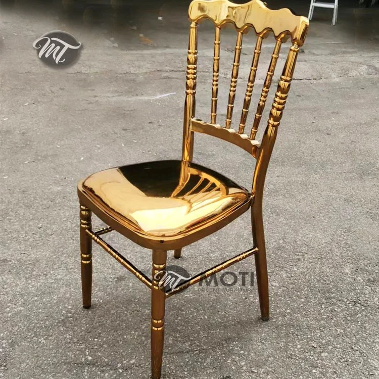 Factory wholesale wedding event chrome gold and silver versailles chiavari napeleon castle chateau chairs tiffany