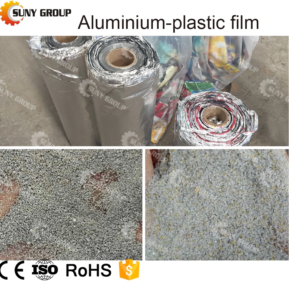 Automatic aluminum plastic composite panel recycling machine