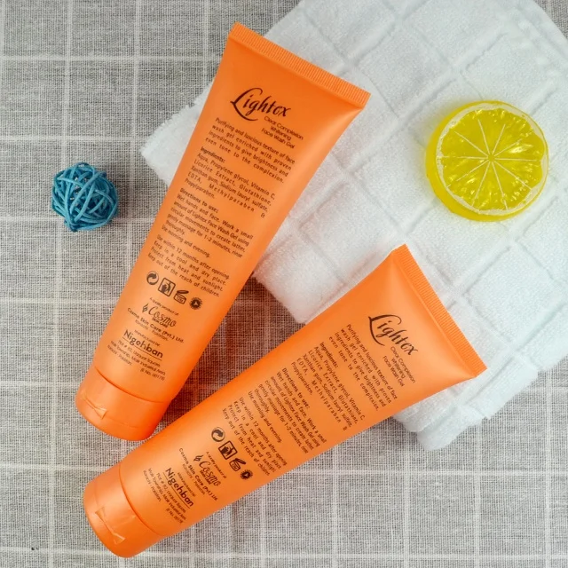 120ml empty biodegradable cosmetics packaging soft tube