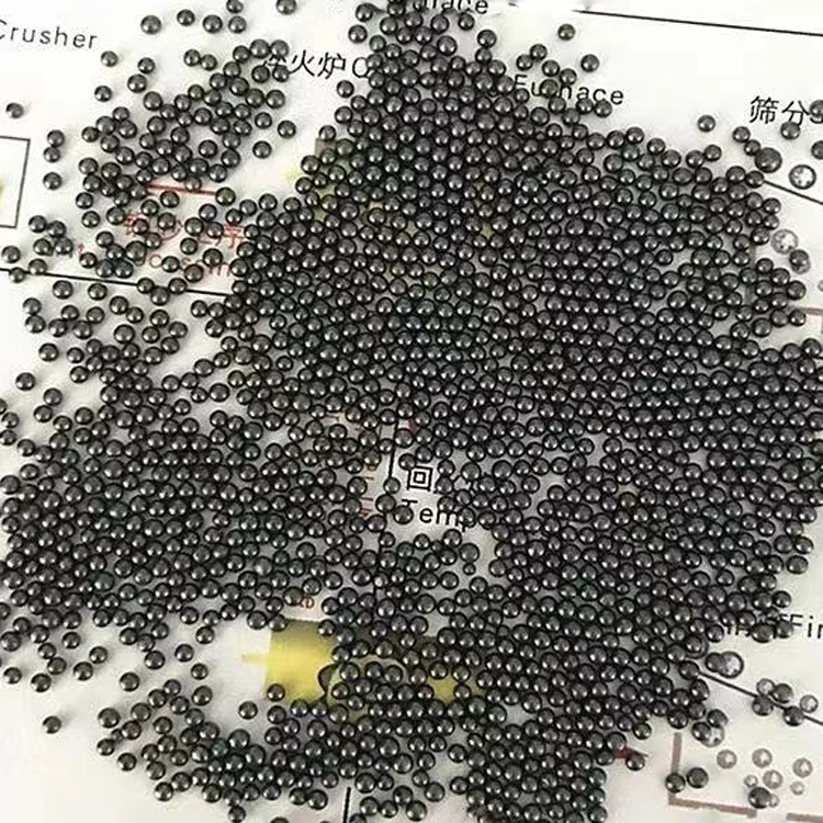 sand blasting grit cast steel shot bulk s230 s390 s460 blast steel ball manufacturer