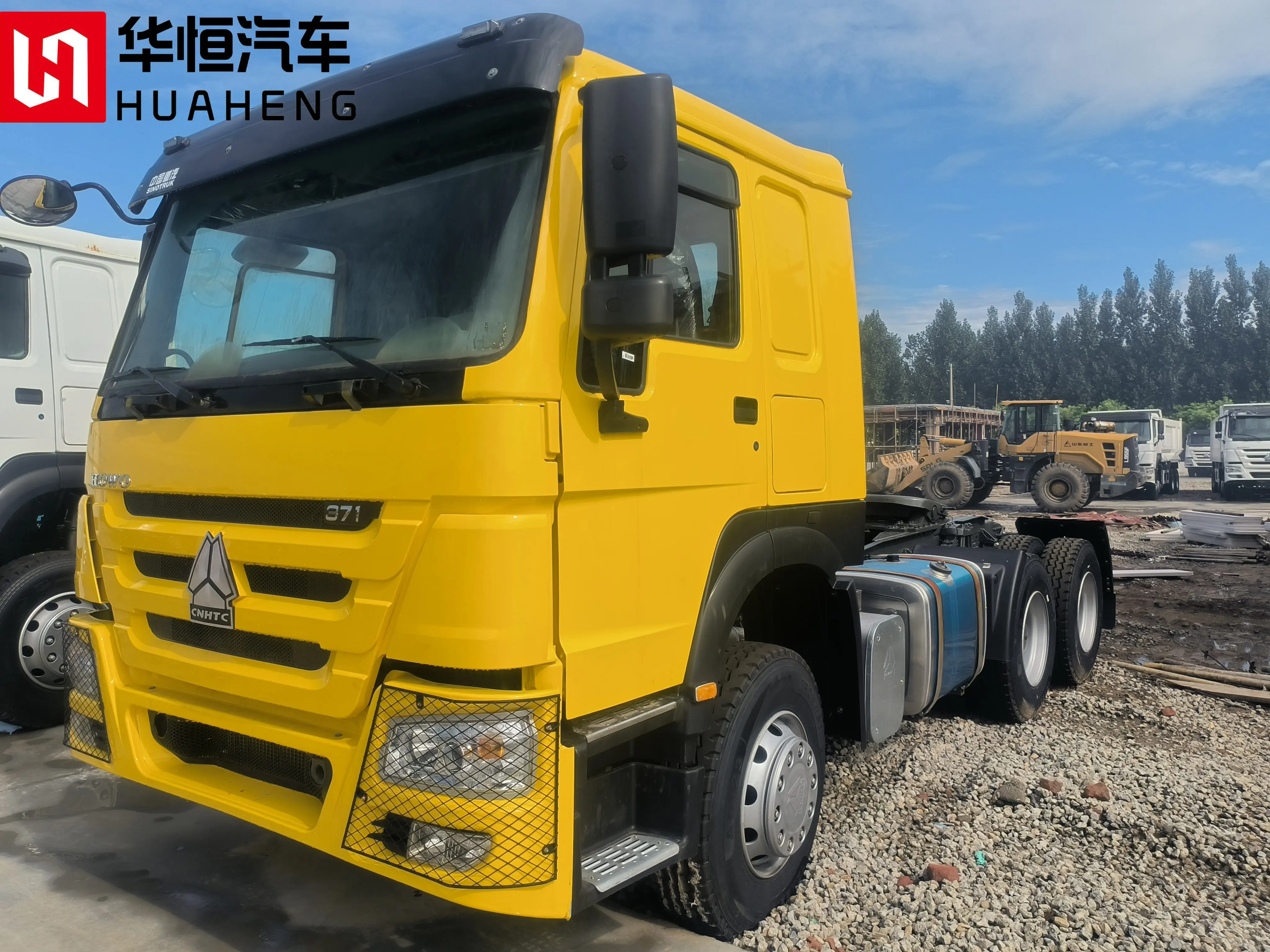 Трактор Sinotruk Howo 6x4 336 л.с. механическая коробка передач 10-колесный дизельный топливный грузовик двигатель Weichai левое шасси