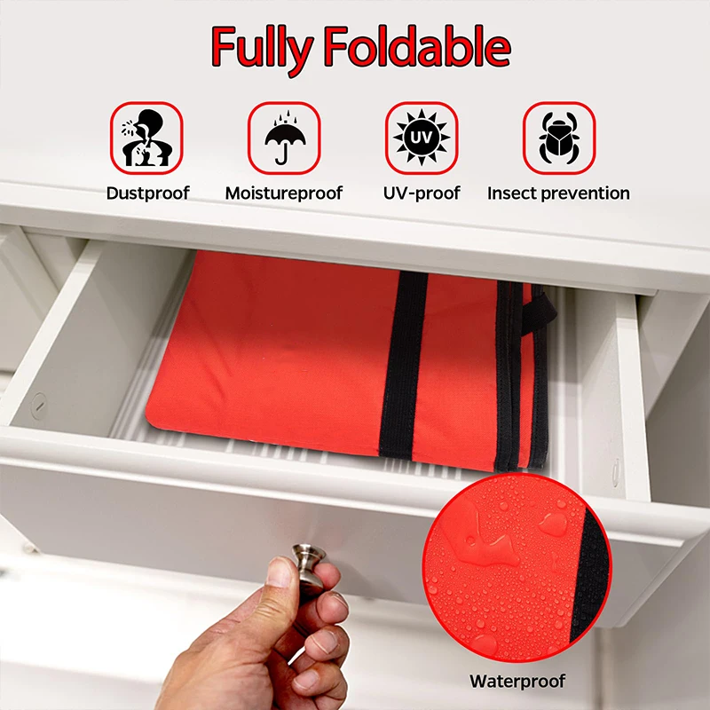 Long Service Life Plastic Christmas Tree Cushion Bag Storage Bags