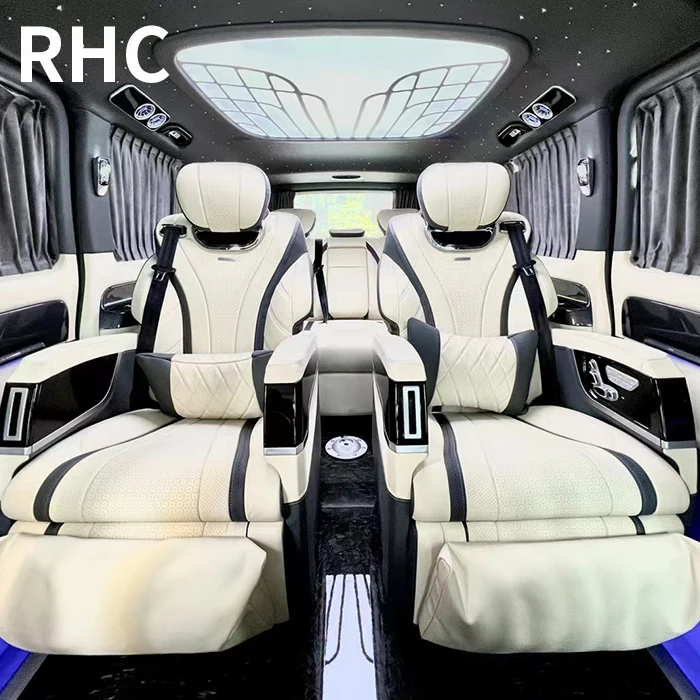 Auto Seat Luxurious Car chair Electric Adjustable Leather For MPV