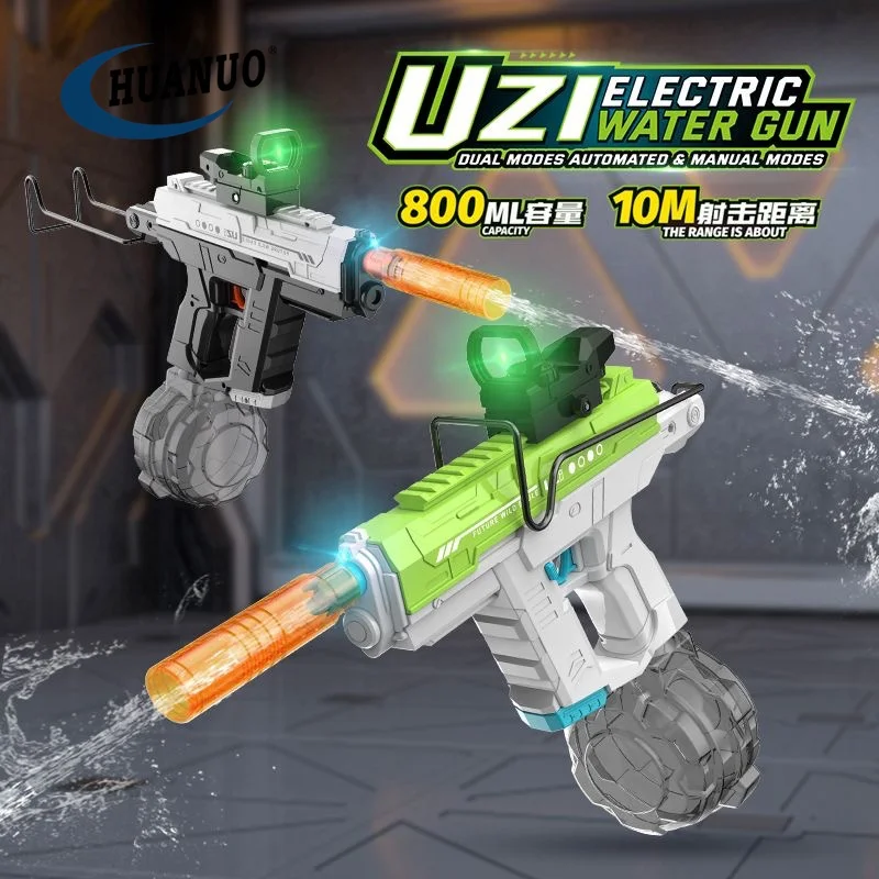 UZI High Capacity High Pressure Squirt Guns for Adults and Kid Electric Water Gun Automatic