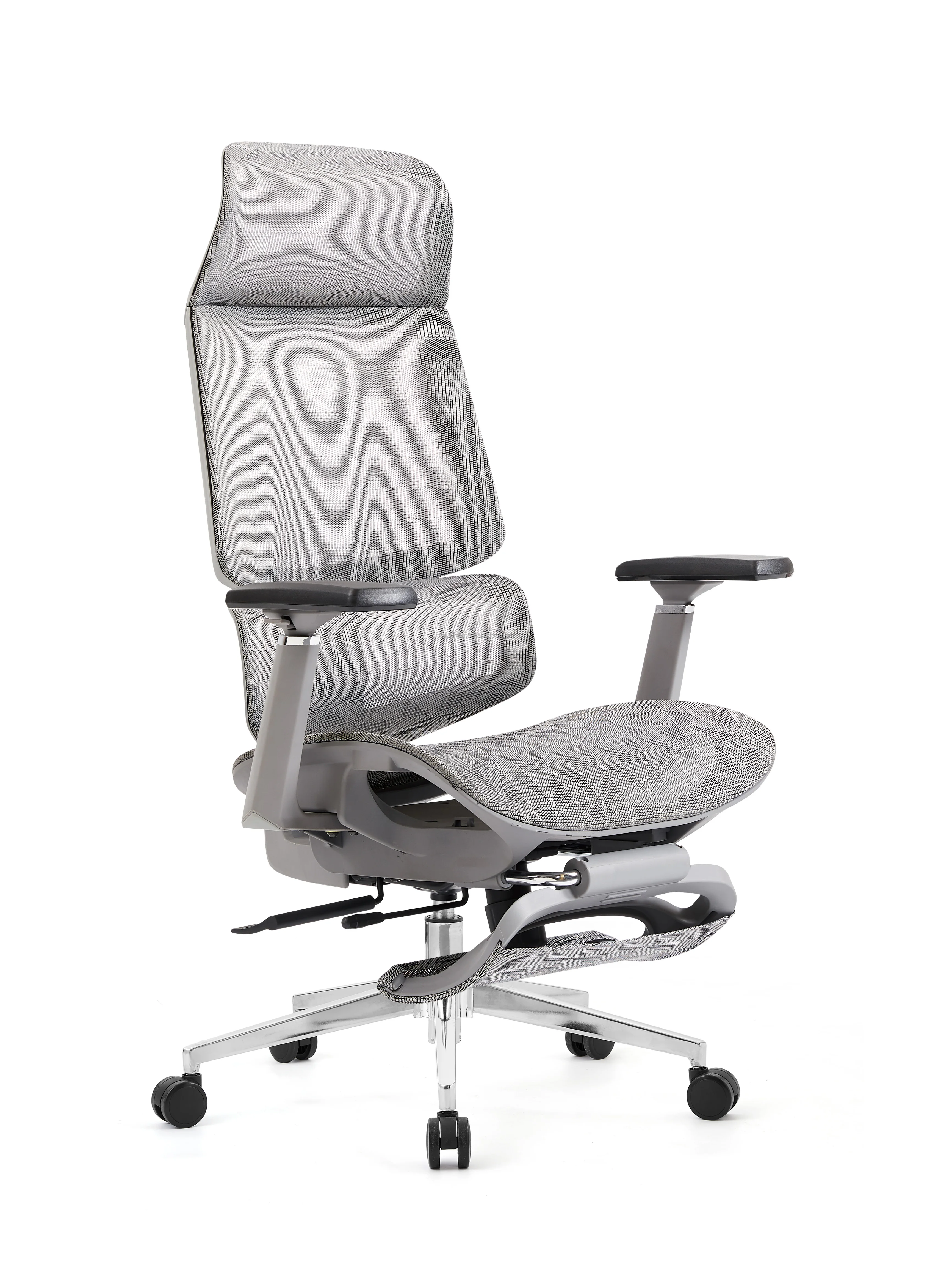 Active Lumbar Support Modern Ergonomics Ergonomic Mesh Game Office Chair with Perforated Hollow Seating
