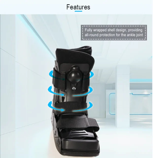 Gift New product for Ankle Foot Pain Recovery Sprained Stress Fracture Achilles Orthopedic walking Boot air boots