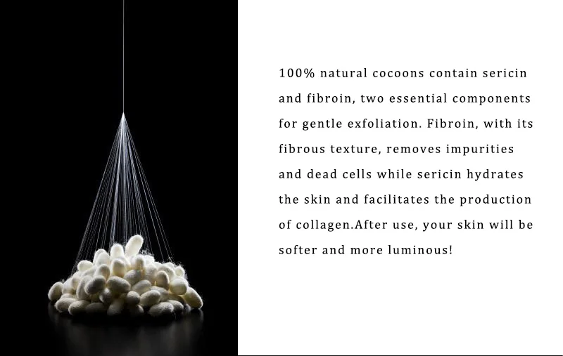 Reliable Quality Cheap Price Skin Care Gold Yellow Silk Cut Cocoon Skin Care Silkworm Cocoon