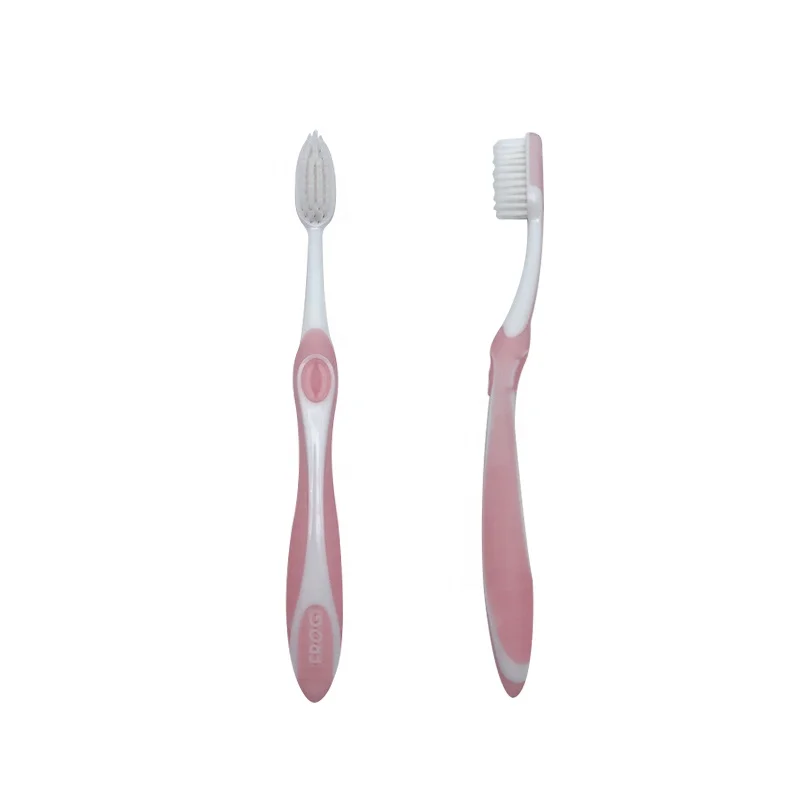FROG High Quantity Adult Soft Toothbrush Plastic transparent toothbrush for family couple packages water toothbrush