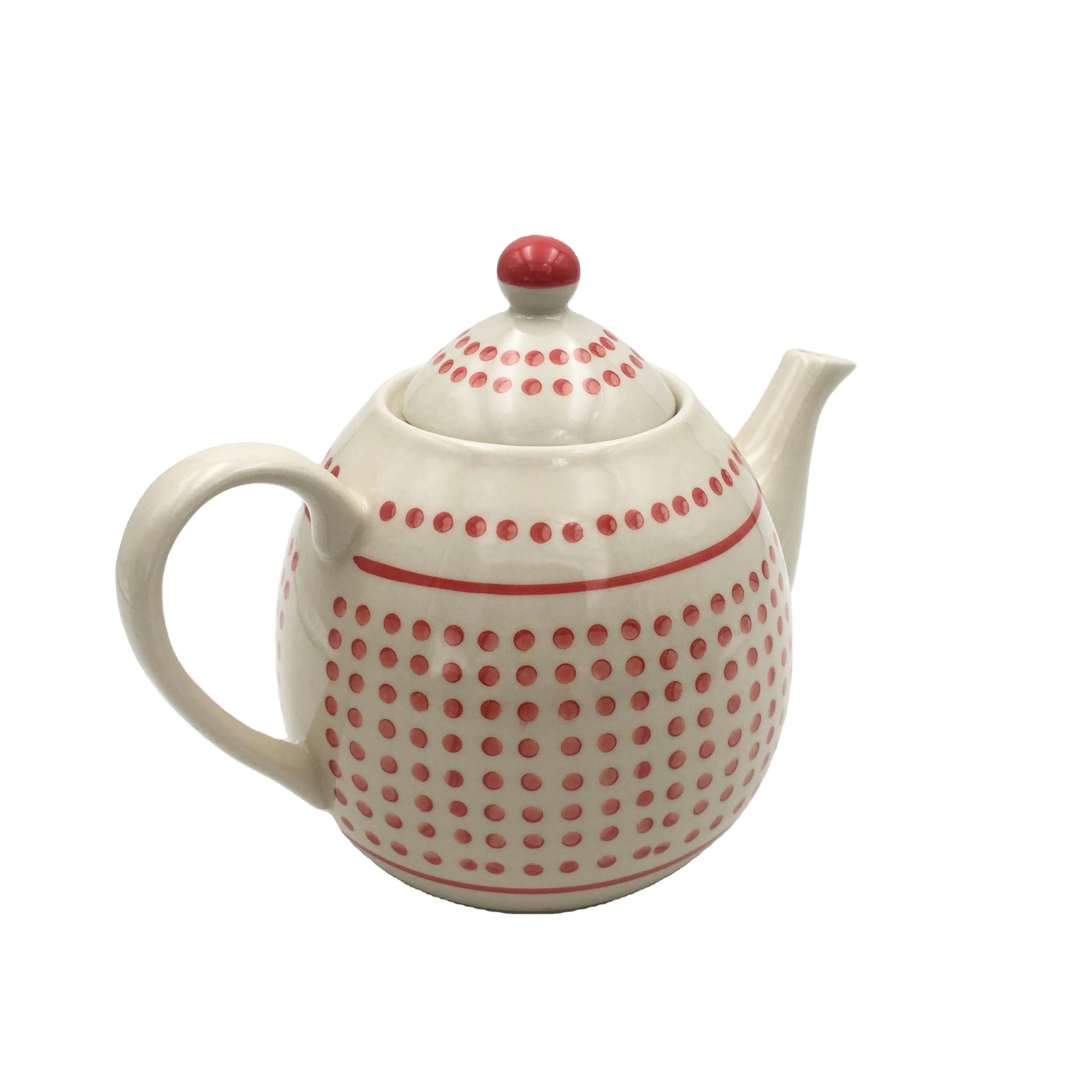 Wholesale Custom Ceramic Teapot And Cup Set Tea Set With Pot And Tray