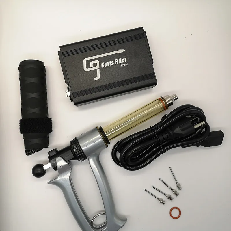 
G9 Easy Small Stable Cbd Oil Vaporizer Atomizer Filler Gun Wax Vape Pen 510 Cartridge Filling Machine 