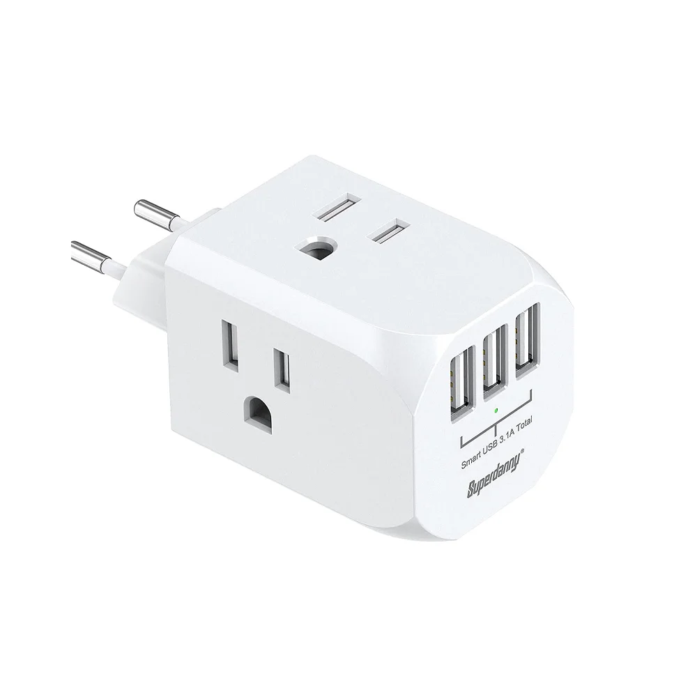 Трендовые товары 2022 года, розетка с 3 usb-портами, настенное зарядное устройство usb, европейская розетка питания