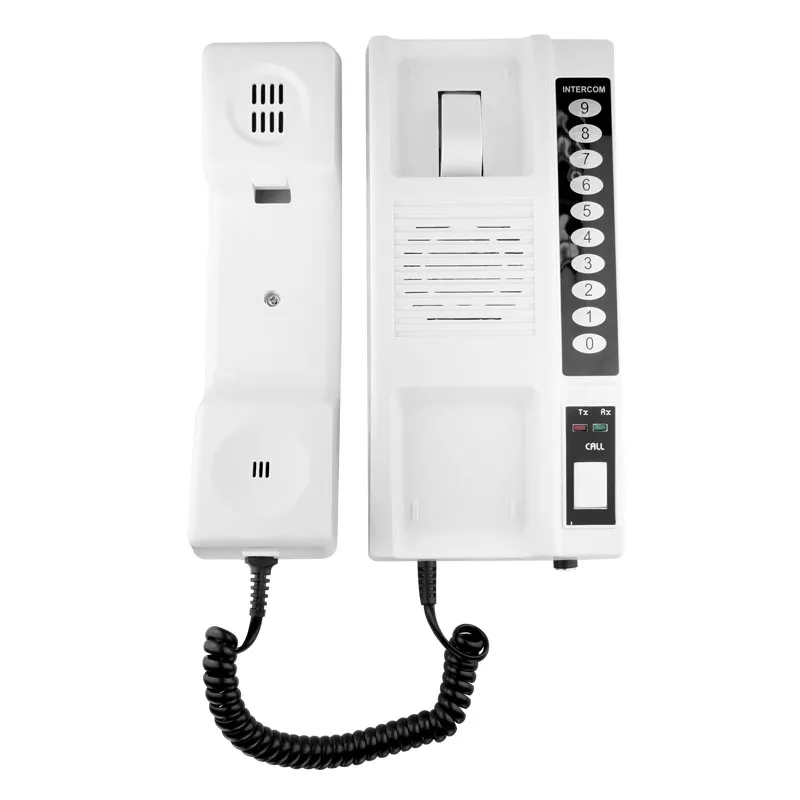 Call 2 Stations Extendable Clear Sound Two Way Communication Long Range Talk Wireless Intercom System doorbell for Home Office