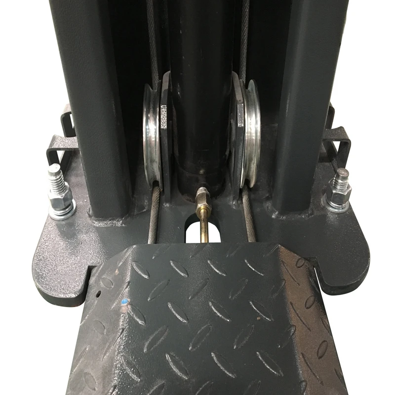 Electric unlock 2 post car lift hydraulic car lift with 4 tons lifting capacity