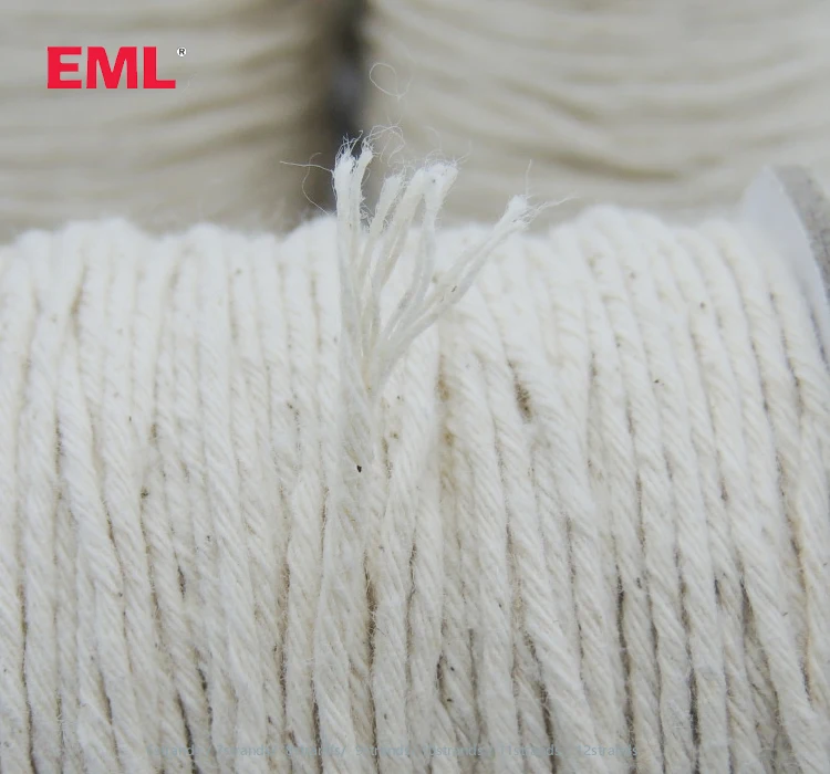 10Strands1mm Cotton Cord String for fastener tags and Packing