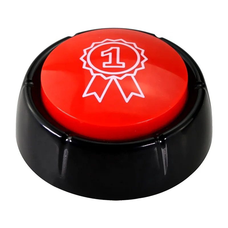 Factory Custom Pets Toys Interactive Pet Sound Buttons,Recordable Answer Buzzers,for Dog Talking Buttons
