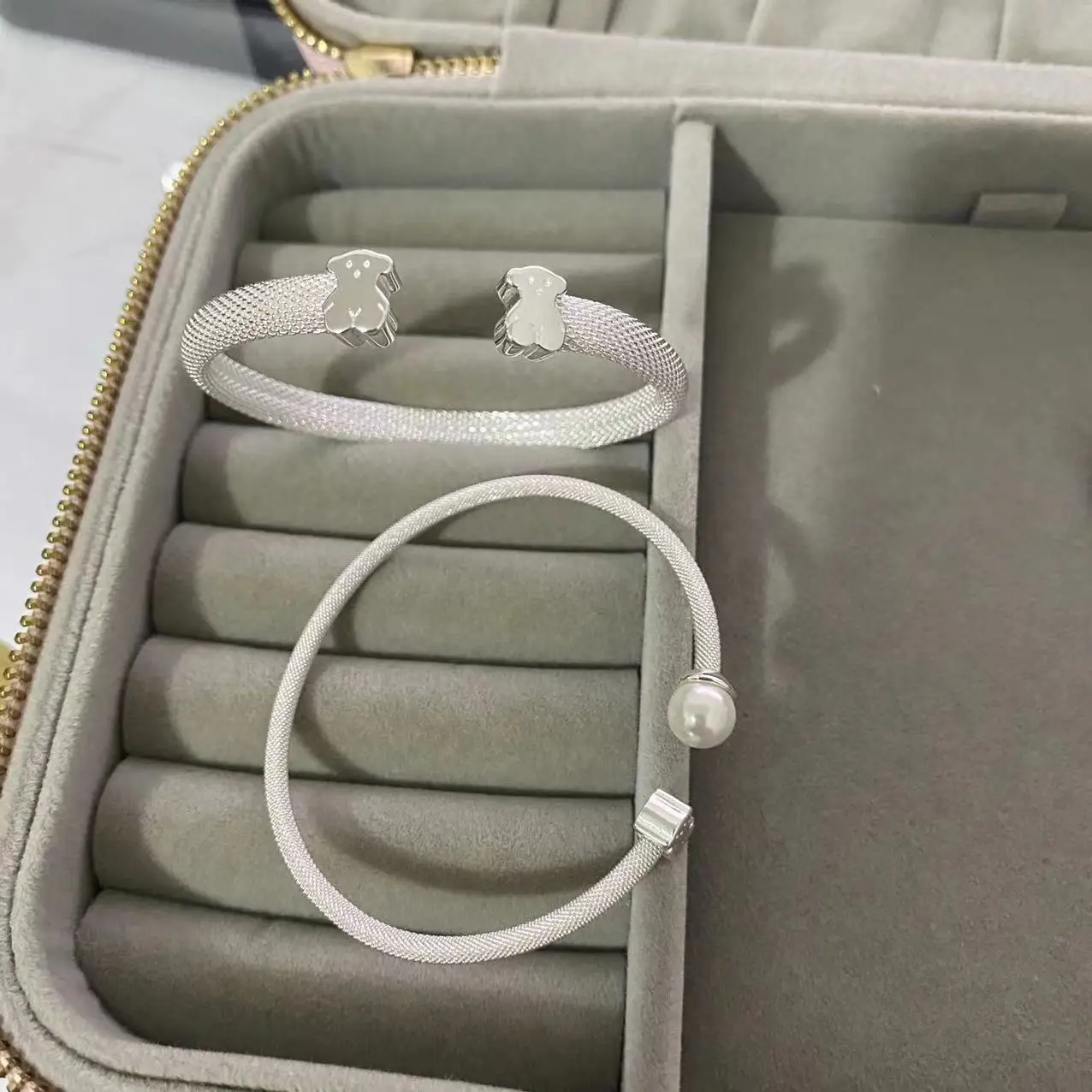 High quality 925 sterling silver Stud Earrings Touses 18K Gold Spain Bear Dangle Earring Jewelry For Women