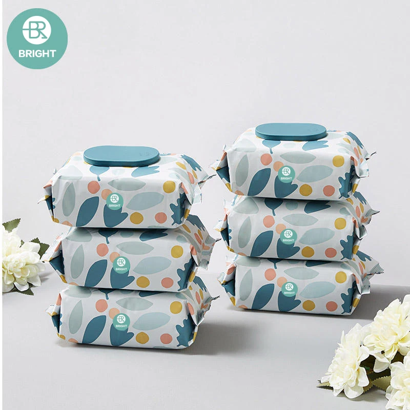 Sensitive Baby Use Wet Wipes Natural Formula Baby Wipes 7 no Additives Disposable Pure Nature Wipes