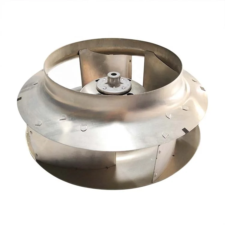 New design double blades impeller for fresh air equipment