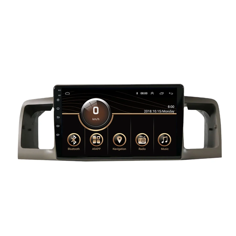 9 inch Android Car player For Toyota Corolla 2006 Multimedia Stereo Player Navigation GPS Radio video