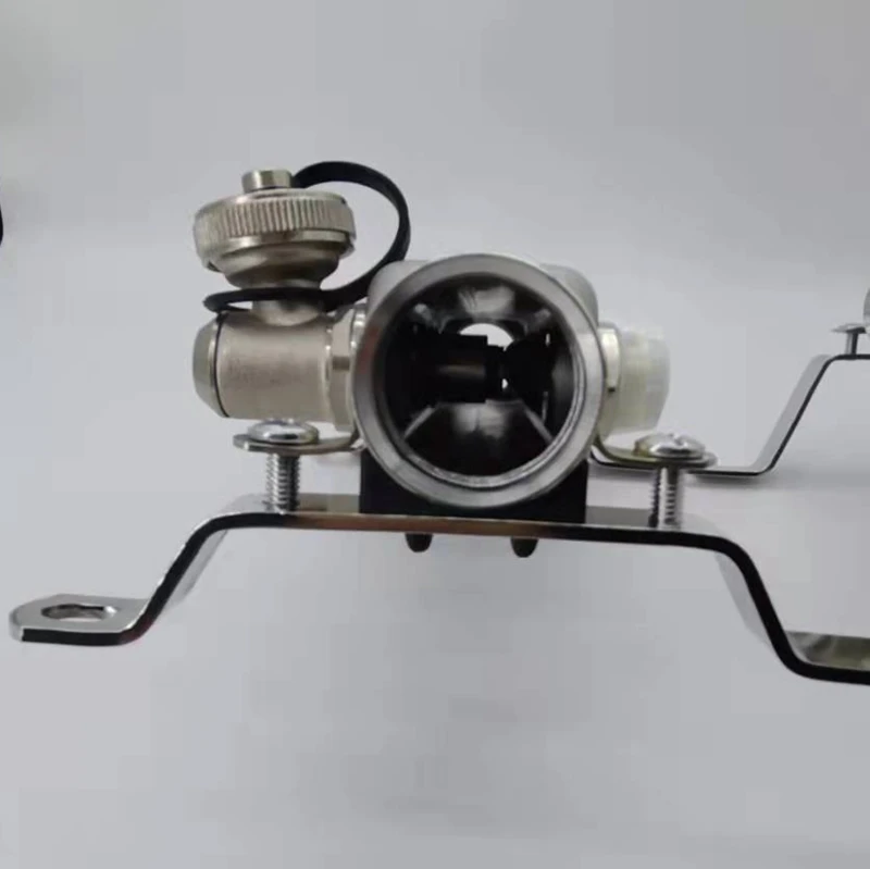 large flow SS304 saninery stainless steel floor heating manifold flow meter