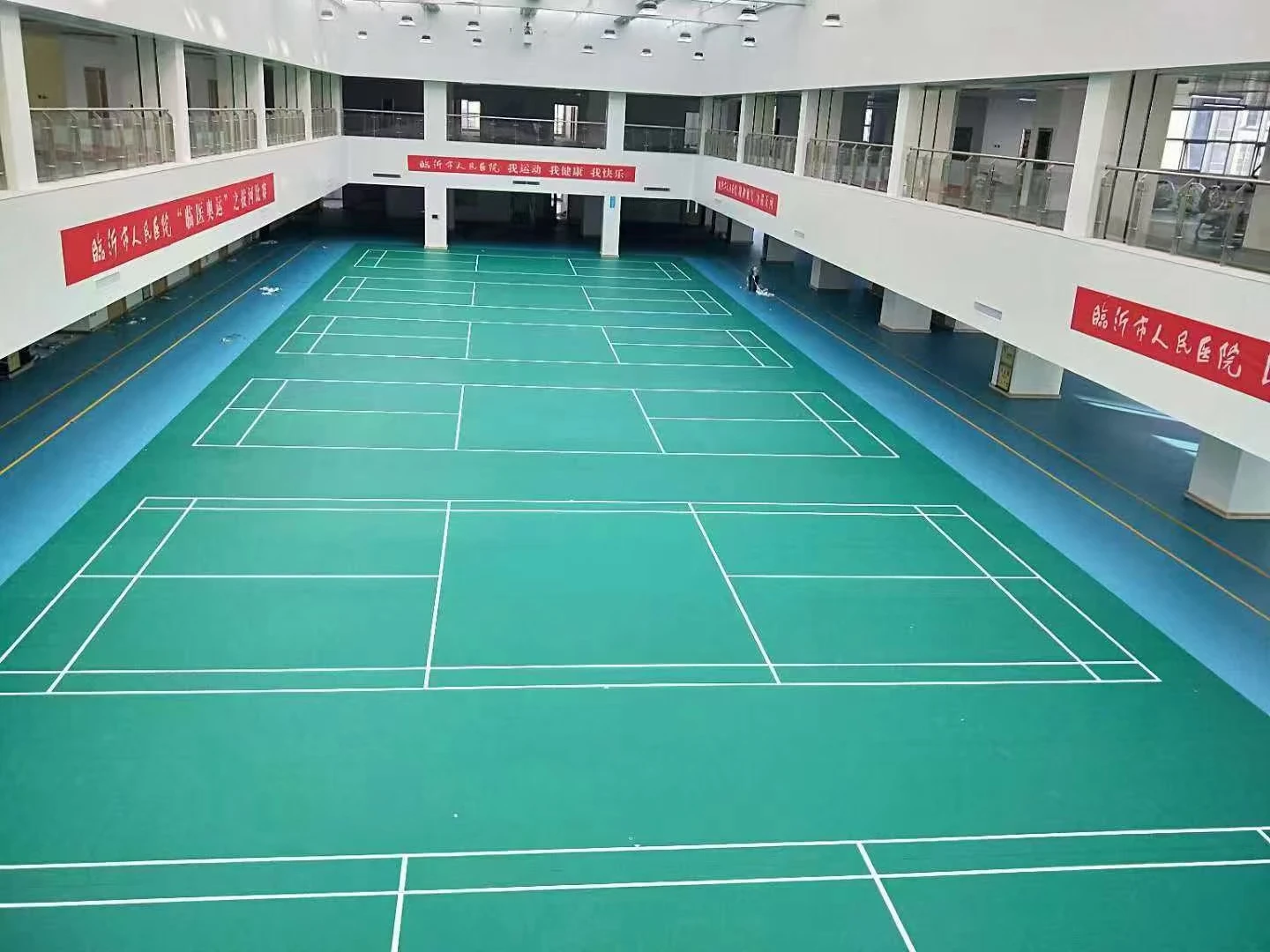 Same level quality foldable badminton gerflor taraflex sports flooring