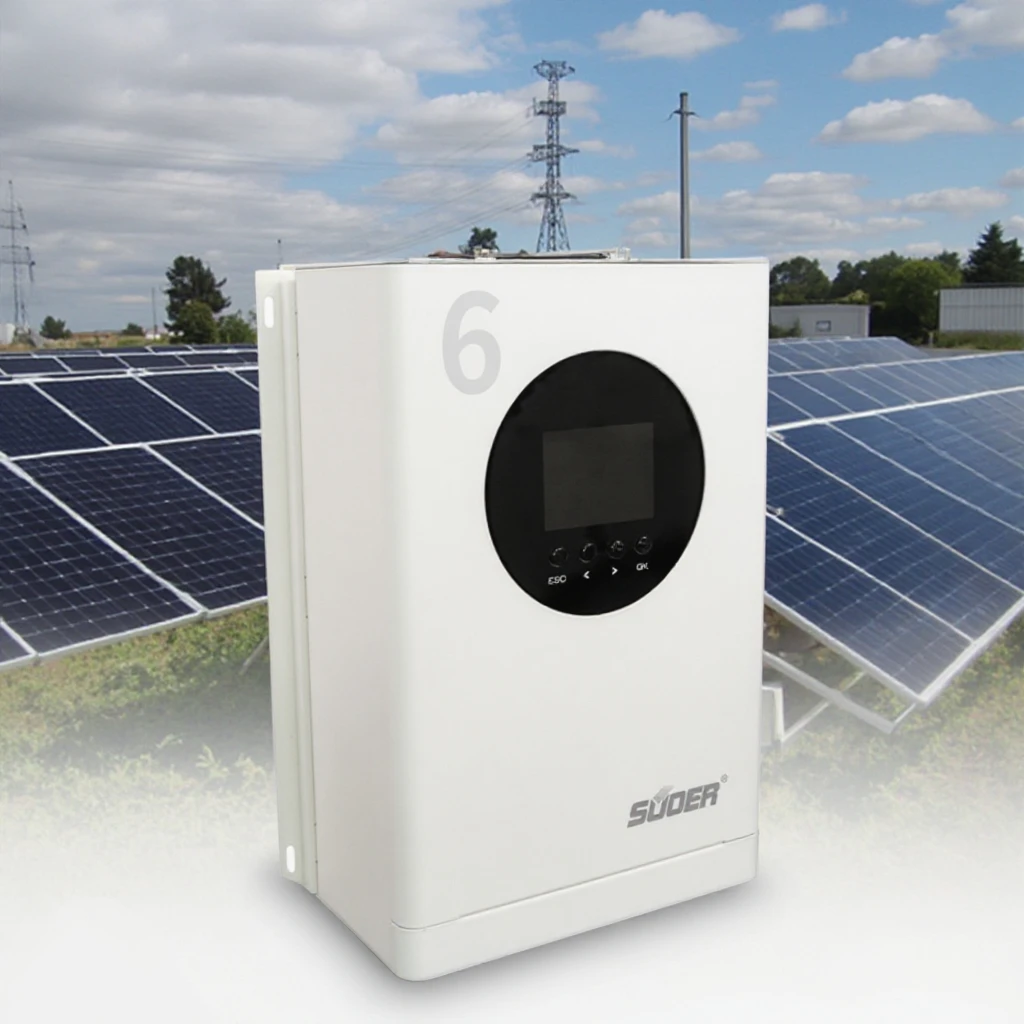 Super SMP-series 60A Solar Char Controller for 12v/24v System MPPT Lighting LCD Display
