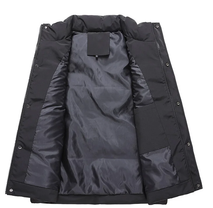 Wholesale Unisex Breathable Stand Collar Down Puffer Vest Men Vest for Men