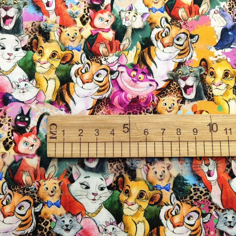 Kuangheng textile offer all kinds of Digital Printing Baby Fabric 100% organic cotton Sheet fabrics Sewing material accessories