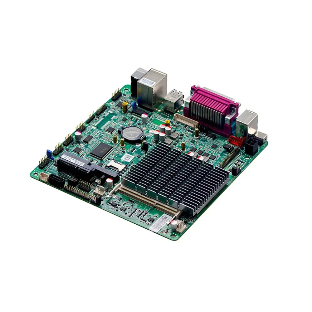 
Partaker ITX-M51_D912E J1900 Dual EDP Mini ITX Motherboard DC 12V With LPT Mini PCIE 