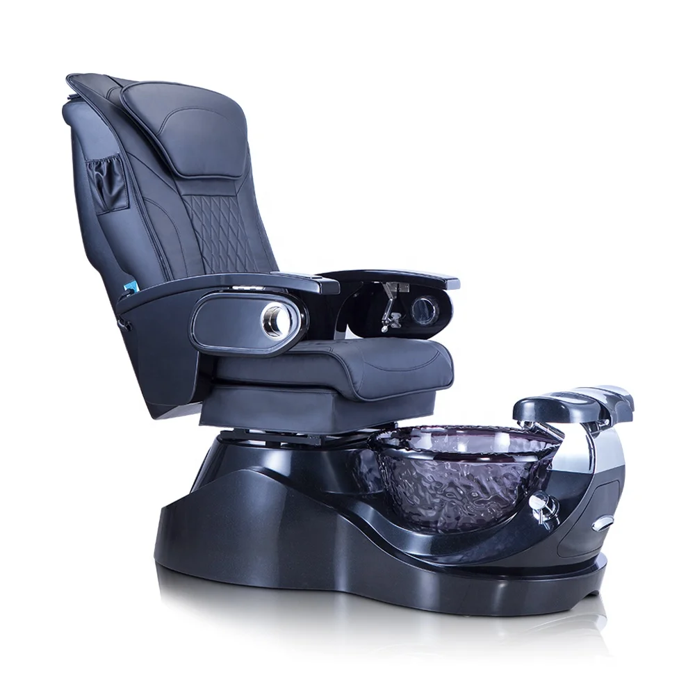 Kangmei Modern Luxury Beauty Nail Salon Furniture Electric Pipeless Whirlpool Jet Foot Spa Human Touch Massage Pedicure Chair
