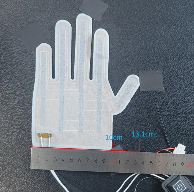 Surprise price heated graphene heating pad for heated motorcycle gloves use