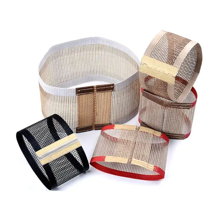 
Eco-friendly UV PTFE Coated Fiberglass Nontoxic Open mesh sheet Conveyor Belt 