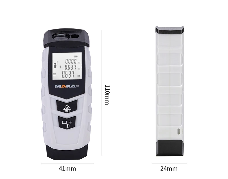 MK-7A OEM  laser mini handheld laser Measuring  distance meter Rangefinder Hand Tool