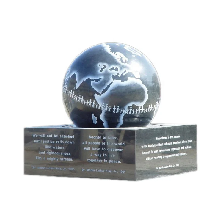 Home Decoration  Floating water fountain stone balls